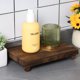 thumbnail image 2 of Jabonera de cocina con pedestal de madera Amyhill, color marrón oscuro, 2 of 6