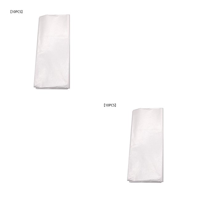Advancent 10 Uds. De pañuelos de papel para regalo, papeles de regalo de flores suaves, cubiertas de embalaje de regalo de Color sólido plegables, Plata 2piezas Advancent CBP149336