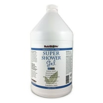NutriBiotic Fragrance-Free Super Shower Gel, 1 Gallon