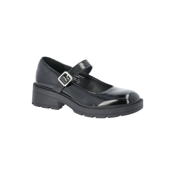 No Boundaries Women's Chunky Lug Sole Mary Jane Shoes