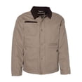 thumbnail image 1 of DRI DUCK Rambler Boulder Cloth Jacket, S, Gravel, 1 of 1