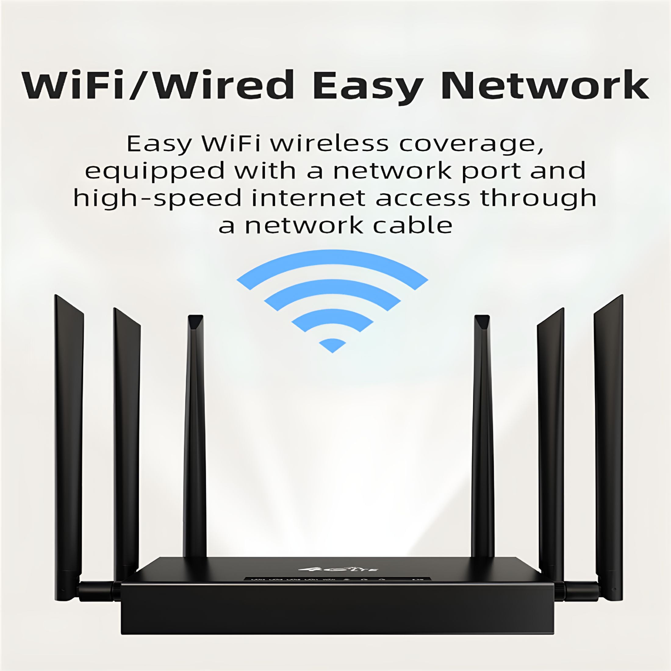 GJX WiFi Router with Unlimited Satellite Internet, High-Speed Wireless Network Coverage for Remote Areas, Easy Setup & Stable Connection for Home or Travel