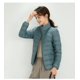 thumbnail image 1 of Abrigo de plumón para mujer, chaqueta ligera con cuello levantado, talla grande, ligera, a la moda, plumón de pato blanco, chaqueta para mujer, 1 of 5