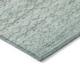 thumbnail image 3 of Addison Rugs Chantille Indoor/Outdoor Transitional Stripes Aqua Machine Washable Rectangle Rug, 8' x 10', 3 of 8