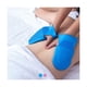 thumbnail image 1 of wonima11 2 Pairs Professional Massage Mitts, Silicone Body Gloves, Two-sided Gentle Exfoliating Brush for SPA Skin Care, Anti Cellulite Lymphatic Drainage Tool, Back Scrubber (Blue), 1 of 1