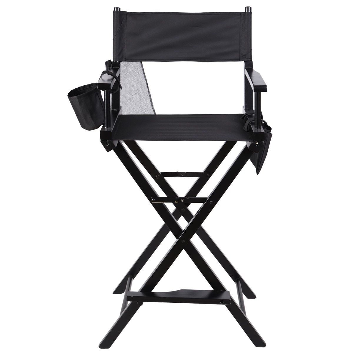 Makeup Chair Foldable Wood Professional Black Walmart Com Walmart Com