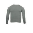 thumbnail image 3 of INC International Concepts Gray Heather Henley Sweater , Size 2XLarge, 3 of 4
