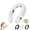 White, variant on JEBTBFZE Neck Fan Cold Air Conditioner, Bladeless Wearable Cooling Fan with 3 Modes for Travel Sports Outdoor Use