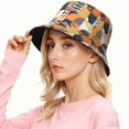 thumbnail image 5 of Custom All-Over Print Bucket Hat, Personalized Acrylic Fisherman Hat, Soft and Warm Casual Outdoor Cap for Daily Wear, 5 of 6