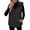 Black, variant on Women's Quilted Vest Hooded Zip Up Sleeveless Puffer Jacket Lightweight Warm Diamond Quilted Outerwear with Pockets Fall Winter Fashion for Work Travel Outdoor Khaki,S