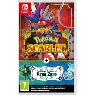 Free Shipping! Nintendo Pokémon Scarlet Bundle with The Hidden