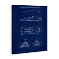 thumbnail image 4 of Stupell Industries Race Car Blueprint Transportation Painting Gallery Wrapped Canvas Art Print Wall Art, 30 x 40, 4 of 8