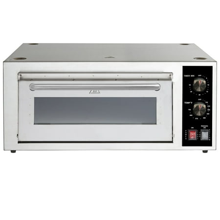 

Hakka Single Deck Countertop Pizza/Bakery Oven - 2200W/220-240V