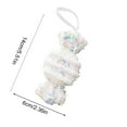 thumbnail image 3 of AuroraX Cute Christmas Decoration Hanging Plastic Minimalist Keepsake Ornaments Iridescent Decorative Creative Candy for Home,Tree Decoration,Birthday Decor, 3 of 6