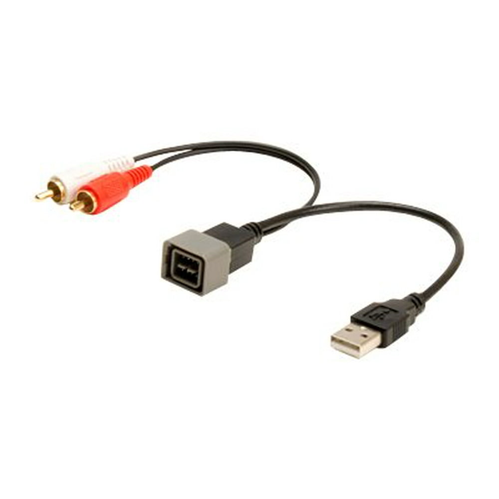 PAC Port Retention Cable USB cable USB, RCA x 2 (M)
