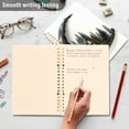thumbnail image 4 of FORMRS 1-Subject Spiral Notebook 8" x 5" College Ruled 60 Refillable Sheet A5 Hard Cover, 2 Pack, Moon House, 4 of 7