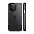 thumbnail image 3 of Funda de teléfono acrílica a prueba de golpes para iPhone 13, 14, 15 Pro Max, 12ProMax, Marco galvanizado, HD, transparente, cubierta de prevención de caídas, 3 of 5