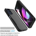 thumbnail image 2 of Tiflook For Motorola Moto G 5G 2022|Moto G (2022)|XT2213 Case [Military Grade Drop Tested] Non Slip Textured Dual Layer Hard Cover - Black, 2 of 6