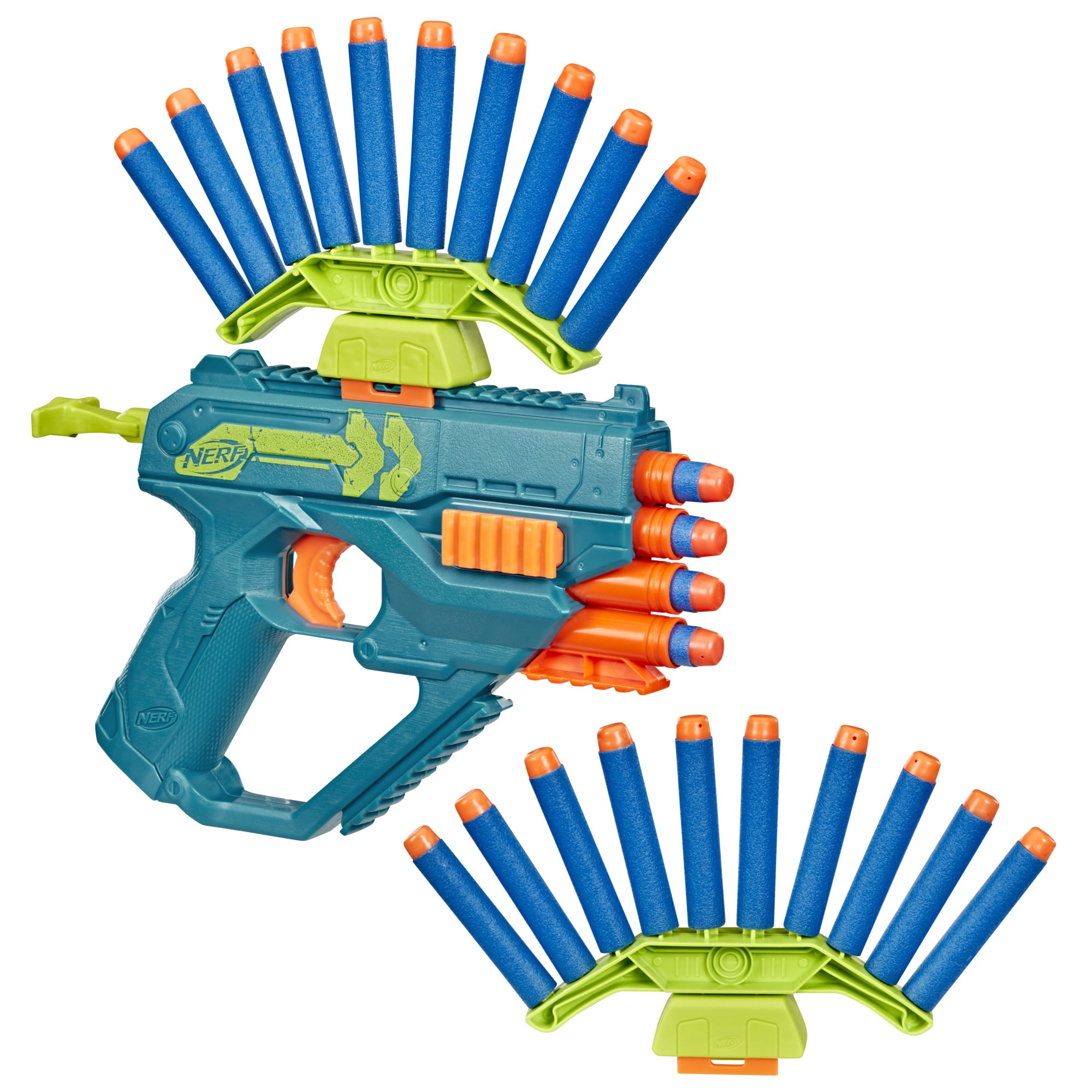 Nerf Elite Rebel Ops Ammohawk Blaster, 2 Attachments, 20 Nerf Elite Foam Darts, 8 and up