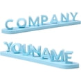 thumbnail image 1 of Placa de nombre doble personalizada impresa en 3D, adorno de decoración para el hogar con nombre personalizado impreso, regalos de cumpleaños de Navidad y aniversario de bodas para hombres, mujeres, p, 1 of 6