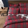 thumbnail image 7 of Levtex Home - Spencer Plaid Comforter Set - King Comforter + Two King Pillow Cases - Tartan Plaid - Red, Green, White, Blue, Gold - Comforter (106 x 94in.) and Pillow Case (36 x 20in. ) - Cotton, 7 of 7