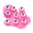 thumbnail image 1 of 26-27 Palm Shaped Massage Glove Body Massager with 9 Ball 360 Degree Roller Metal Roller Ball Beauty Body Care, 1 of 5