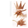 thumbnail image 5 of Forever Fairy Diadema con Corona Brillante para niñas, Diadema con Corona de Princesa para niñas, Diadema para Bodas Dorada y Rosa Roja, Dos Piezas, 5 of 5