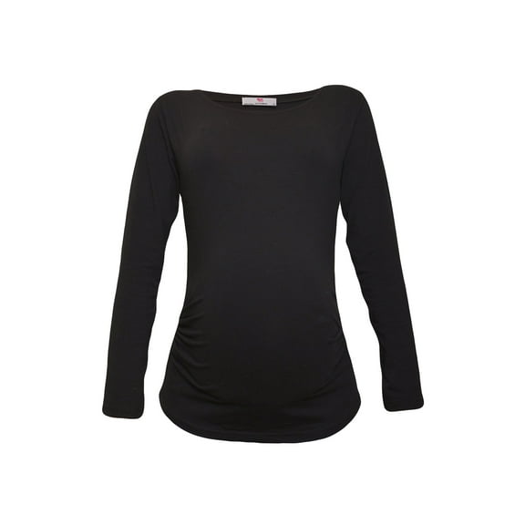 LVMA2300 - 100% premium Cotton - Women Long Sleeve Maternity T-Shirt