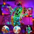 thumbnail image 5 of Muecwrye Halloween Lights, LED Cute Luminous Ghost Decor, Prismatic Iridescent Spooky Decor Indoor, Halloween Magics Scary Decoration for Home Outdoor Yard Lawn Garden Party Favors, 15.7 X 16.1 In, 5 of 6