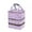 Purple, variant on Nail Polish Storage Organizer Bag with Removable Lamp Base Holds 84 Bottles for Salon Home Travel Manicure Tools