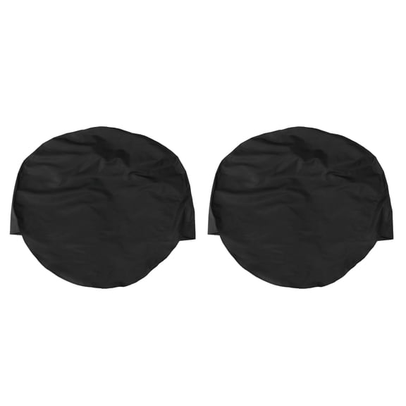 Qiysamall 2-Pack Tire Covers for Auto, Truck, Car, Camper, and Trailer