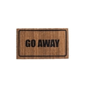Go Away Design Coco Doormats by Coco Mats N More - 18" x 30" x 1 Inch Thick