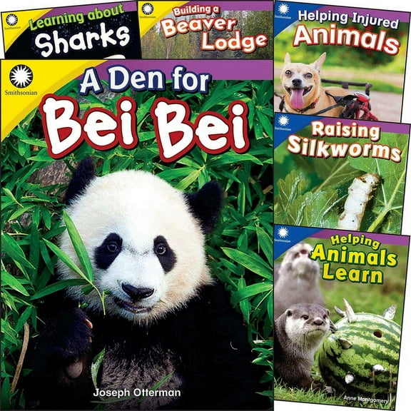 Smithsonian: Informational Text: Smithsonian Informational Text: Animals Grades K-1: 6-Book Set (Other)