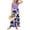 Violet P Purple Flower, variant on OutfitShow Women Summer Dress Sleeveless Loose Casual Long Maxi Dresses with Pockets