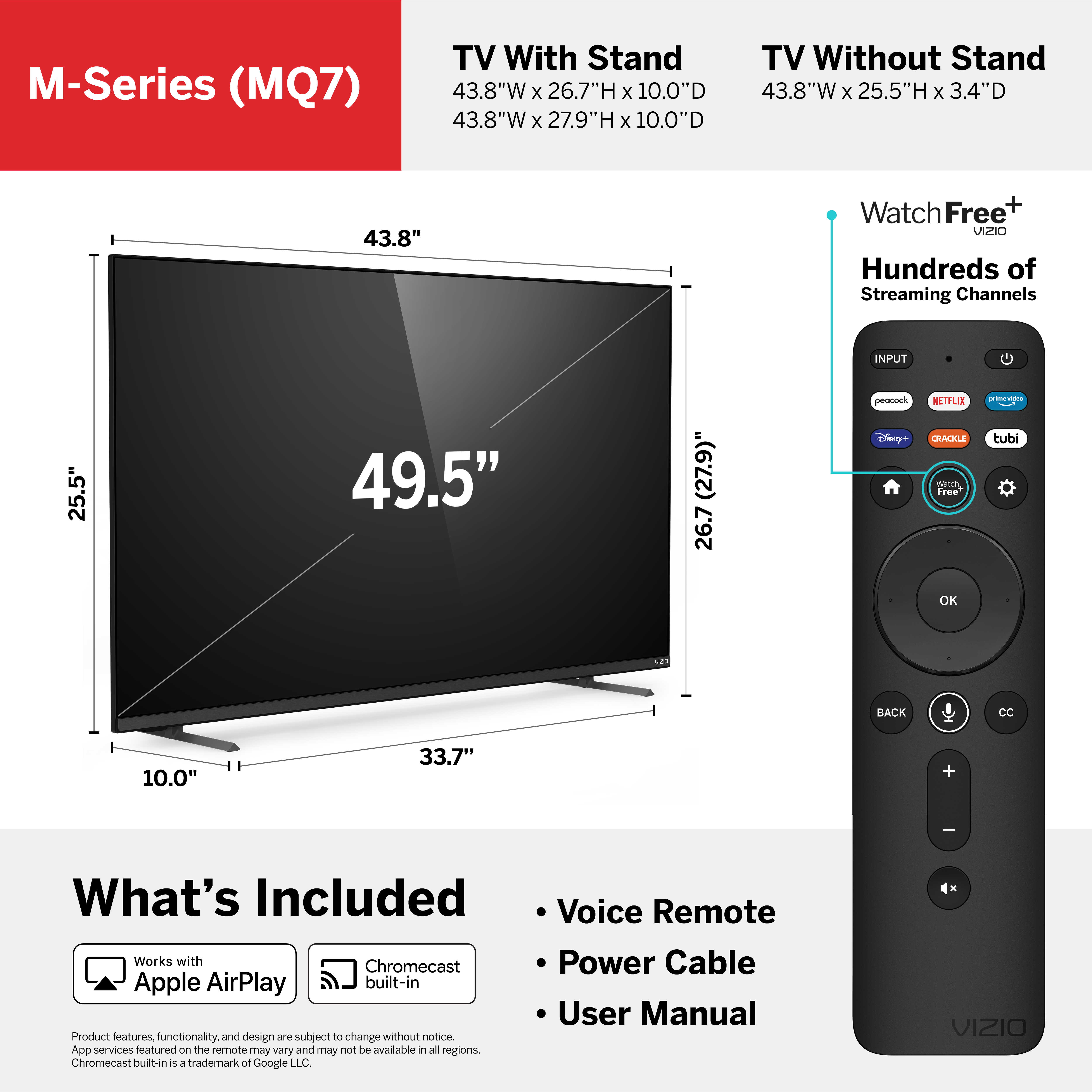 VIZIO 50" Class M7 Series 4K QLED HDR Smart TV M50Q7-J01 - image 5 of 24