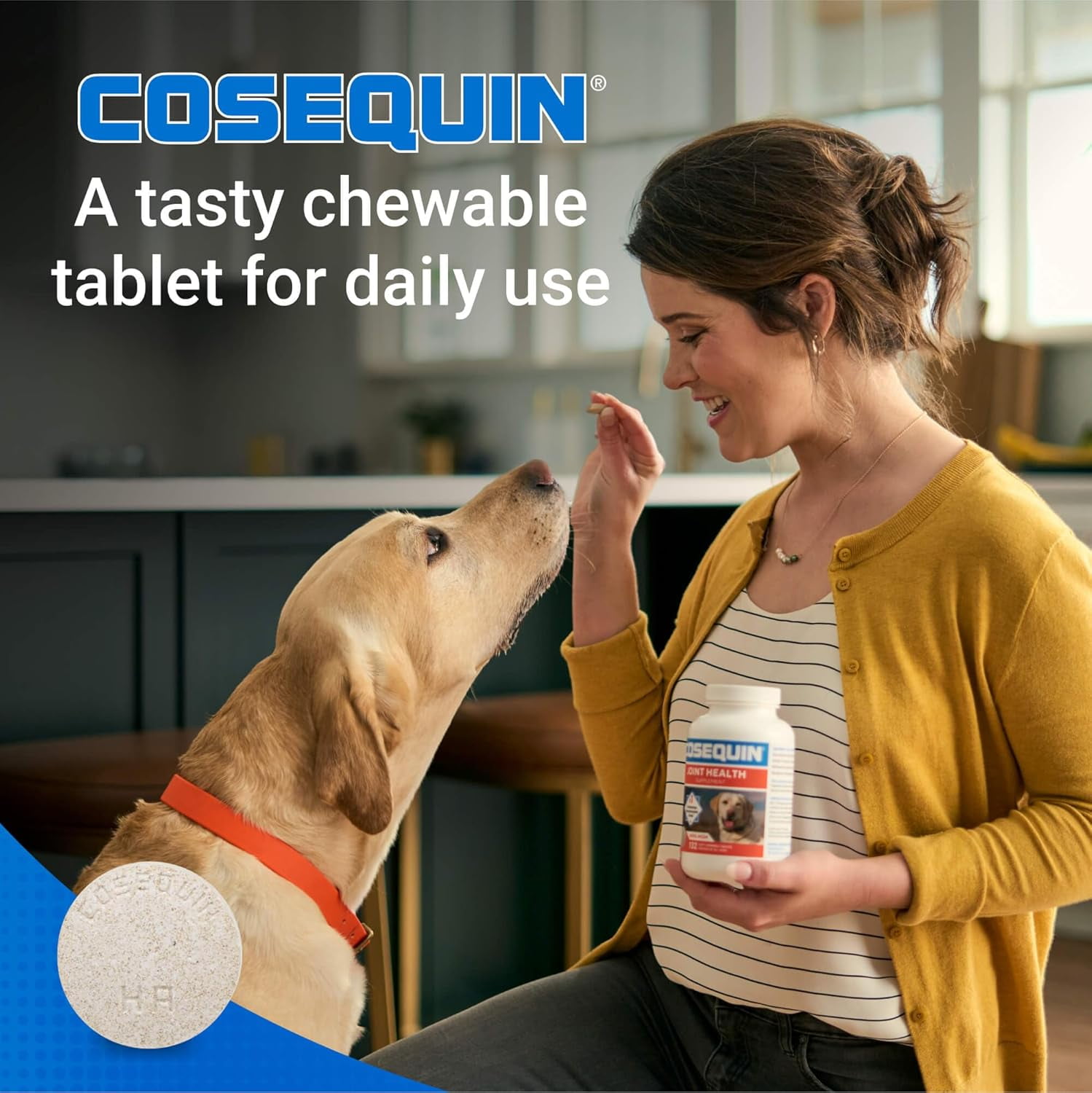 Nutramax Cosequin for Dogs Joint Support Chewables, Glucosamine
