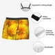 thumbnail image 3 of Balery 3D Sunflowers Calzoncillos bóxer para hombre, ropa interior de algodón suave y transpirable con cinturilla de nailon-X-Large, 3 of 5