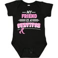 thumbnail image 3 of Inktastic My Friend is a Survivor Breast Cancer Awareness Boys or Girls Baby Bodysuit, 3 of 5