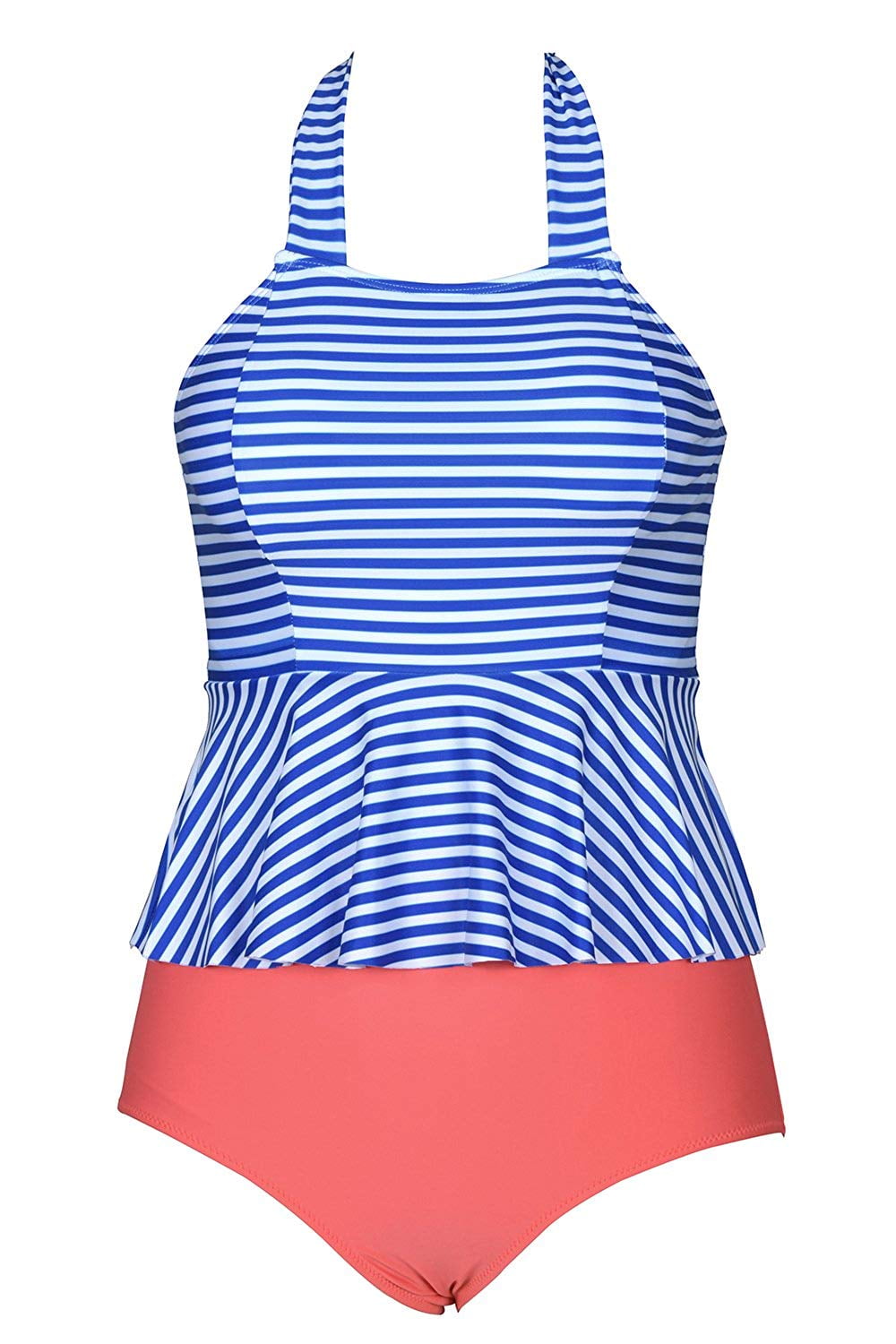 Cupshe Women's Medium Keeping You Stripe Tankini M