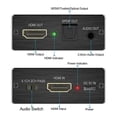 thumbnail image 3 of Compatible Audio Extractor Stereo Extractor Converter Optical 3.5mm Audio Splitter Adapter, 3 of 5