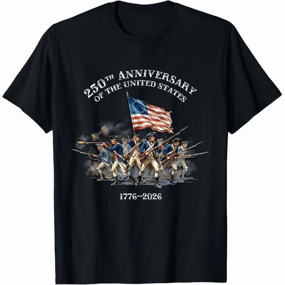 Retro Vintage 250Th Years Anniversary Patriotic Soldier 2026 T-Shirt Hot Trending Shirt, Vintage Birthday Gift
