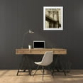 thumbnail image 3 of Mullan, Michael 15x18 White Modern Wood Framed Museum Art Print Titled - Vintage NY Brooklyn Bridge, 3 of 4