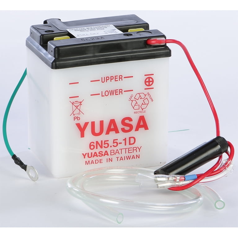 Yuasa Honda Battery 6N5.5-1D - Yuam2655B - Walmart.com