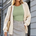 thumbnail image 4 of Zormilly Long Sleeve Shirts for Women Slim Fitted Crew Neck Basic Tees Stretch Soft Casual Underscrubs, XS-2XL, 4 of 6