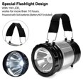 thumbnail image 5 of Jinsinto Solar Camping Lantern, 2-in-1 Rechargeable Handheld Flashlights, Collapsible Led Lantern Camping Gear Equipment For Outdoor Hiking, Camping Supplies, 5 of 5