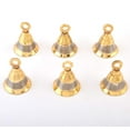 thumbnail image 1 of diollo Brass Bells Jingle Bells Wind Chimes Bells for Home Crafts Hanging Decoration Gift 1.5 Inch, 1 of 3