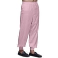 thumbnail image 2 of Atasi Mens Elastic Ethnic Wear Bottom Pant Readymade Solid Rayon Harem Pajama, 2 of 5