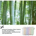 thumbnail image 4 of Women's Ankle Low Cut Socks Bamboo Lightweight Flat Seam Athletic Sock, 6 Pack Ladies Running Thin Sock (Assorted5, US Size 8-11), 4 of 5
