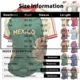 thumbnail image 3 of Mexico 2026 Soccer Cup Jersey for Men, V-Neck Short Sleeve Athletic Training Top, Breathable Sports Shirt, Active Fan Support Tee, Lightweight Casual Pullover, 1 Pack Light Blue XXL, 3 of 5