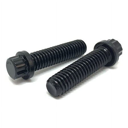 

Pieces) 1/2-20X1 Alloy 12 Point Bolts Screws UNF Fine Full Threads Black Oxide